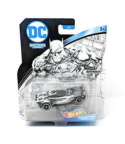 dc sketched series hot wheels