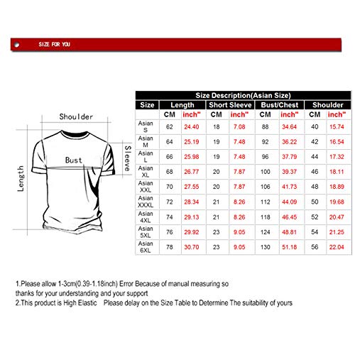 EDMKO 3D Unisex Maglietta Jujutsu Kaisen Manica