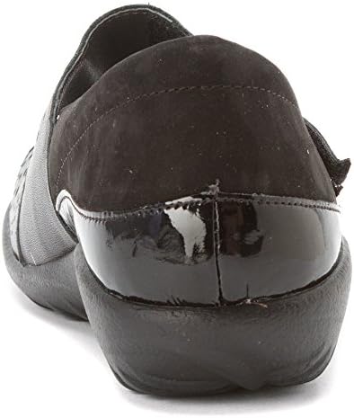 NAOT Footwear Women's Aroha Shoe Black Patent/Glass Silver Combo 5 M US | Image 5