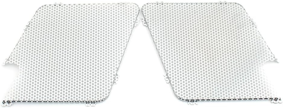 BACAR Rbanna1 Front Speaker Cover Replacement Mesh Grill Aluminium Chrome for Honda GL1500 1988-2000