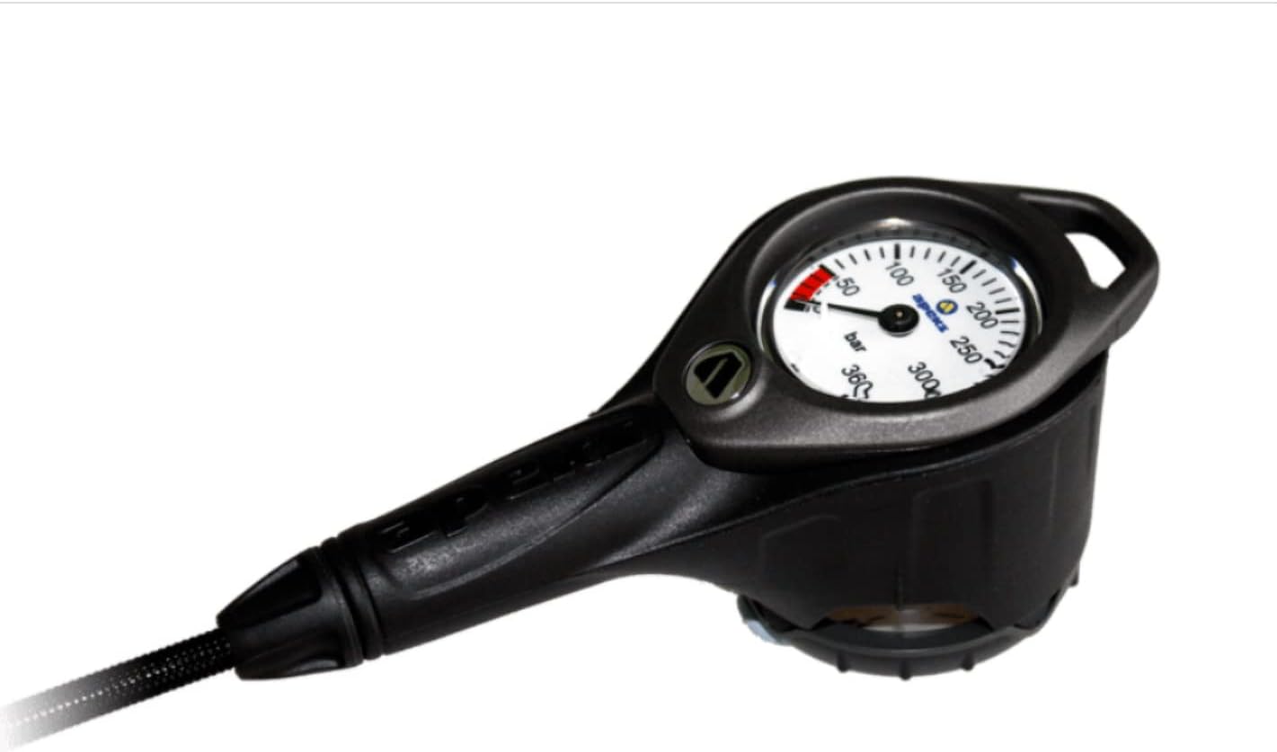360 BAR Pressure Gauge with Compass