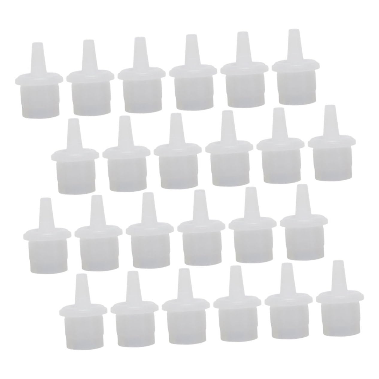 NULYLU Design Lash Glue Bottle Plugs 100pcs Glue Bottle Nozzle Caps Safe Material for All