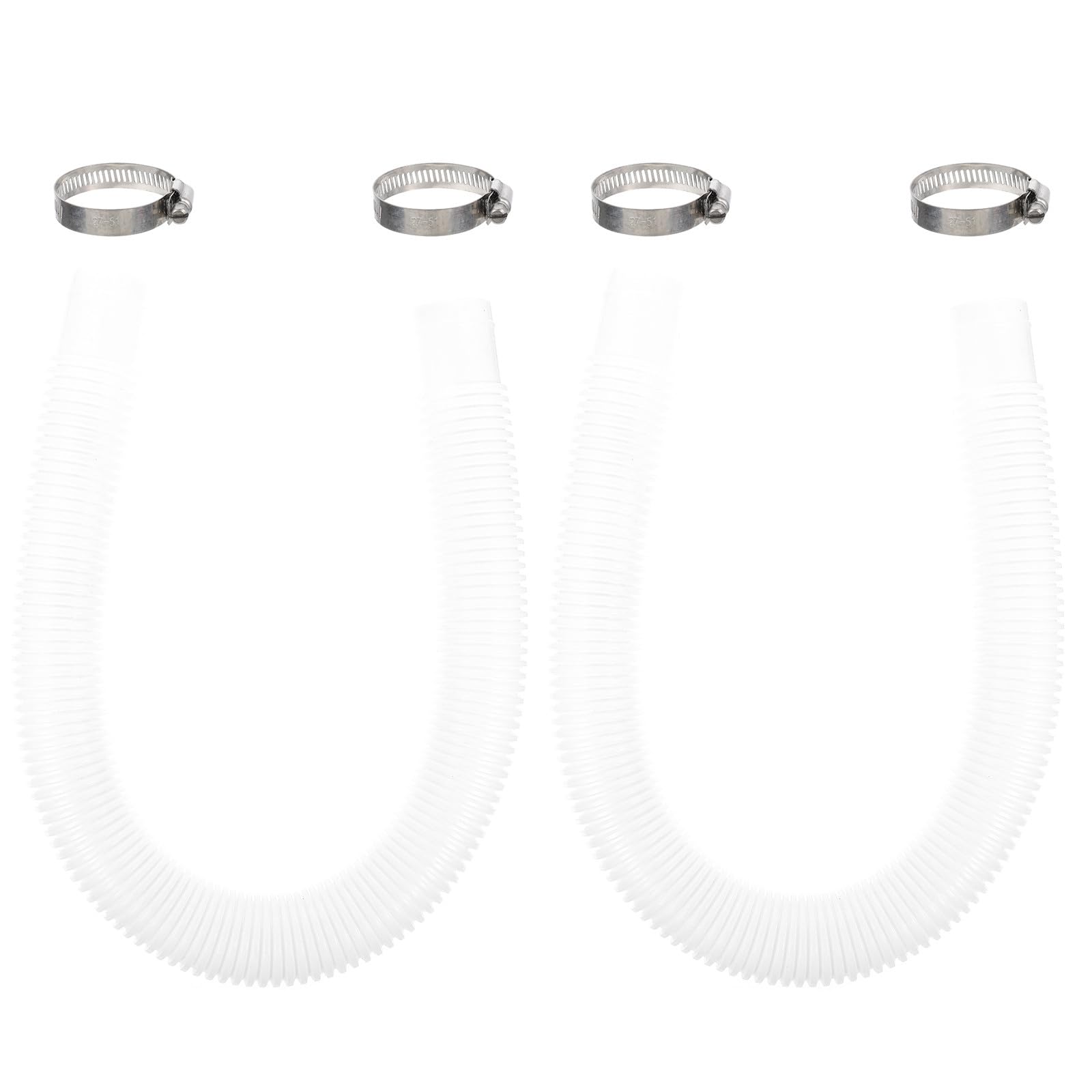 ARTIBETTER Manguera de Repuesto para Piscina Inflable Conexión Doble Cuatro Ganchos Compatible Bombas de Filtro In Tex 300/330/530/1000 Galones Mangueras Flexibles para Piscinas al Aire