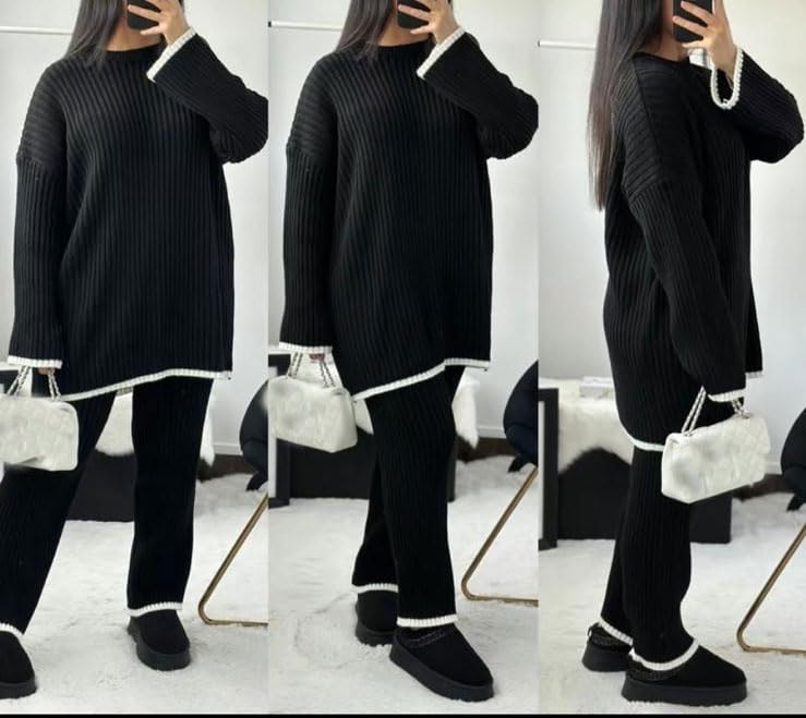 Ensemble palazzo oversize pour un confort sans serrer - 3