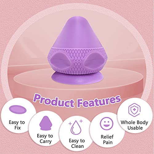 Trigger Point Massager Tool Ball For Back Myofascial Release Pressure Point Muscle Knot Remover For Deep Tissue Mountable Physical Therapy Manual Balls Suction Cup Stress Relief Tools #TOP2
