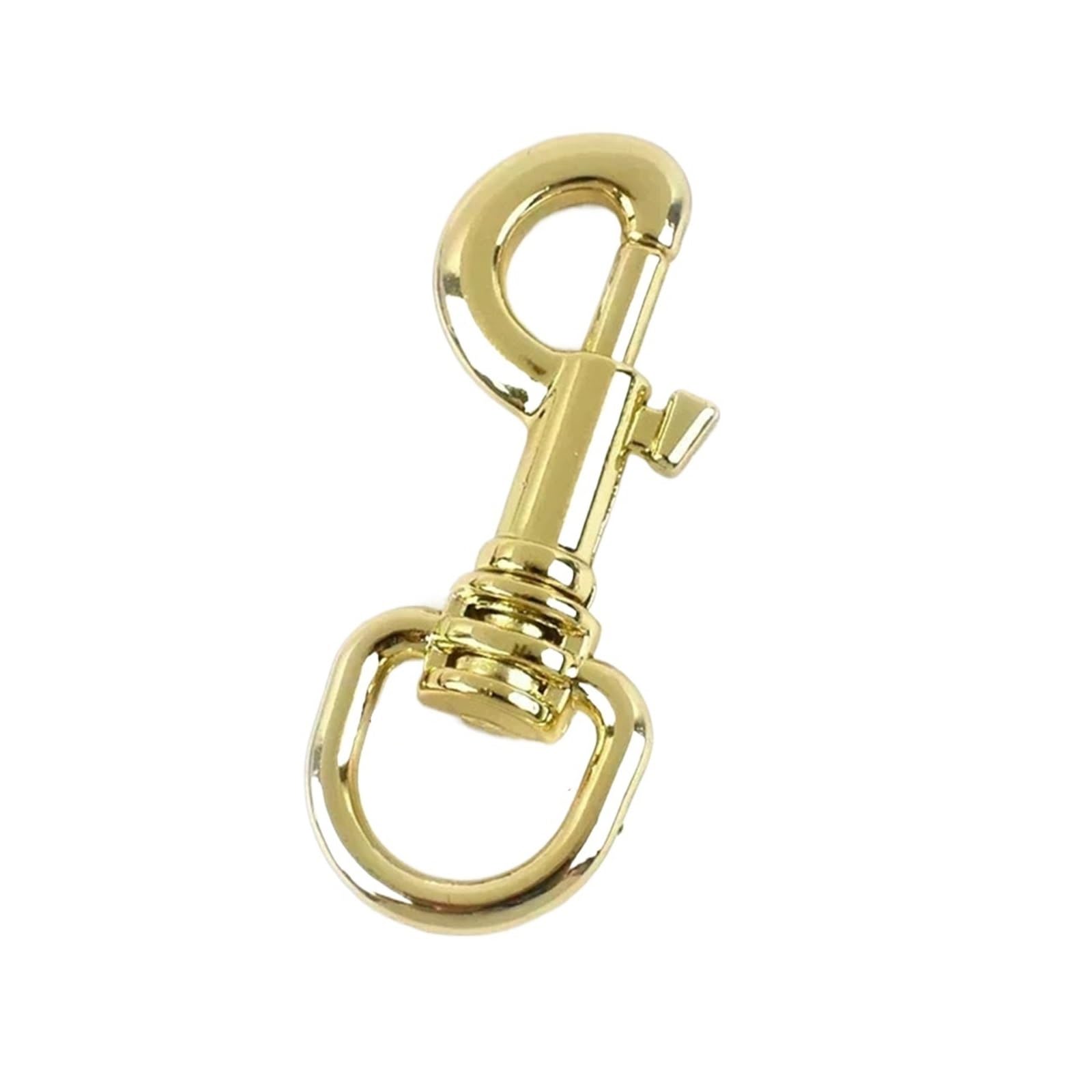 Cigpklo Gold-15Mm Swivel Snap Hooks 5-20Pcs 11/15Mm Metal Bag Strap Buckles Swivel Lobster Clasp Keychain Trigger Snap Hook Carabiner Clip Diy(,20Pcs)