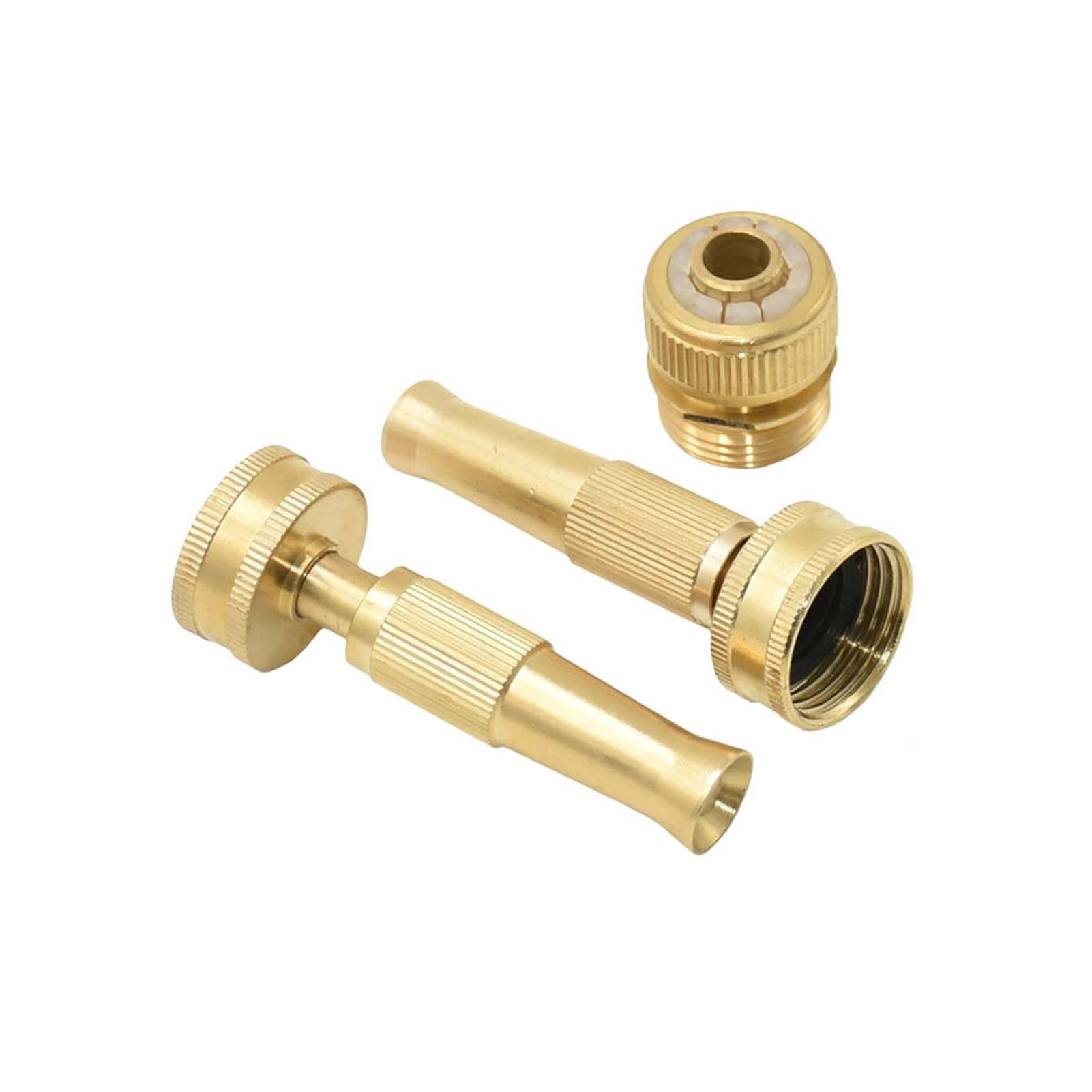 Buse arrosage réglable en laiton et adaptateur 3/4 pour un jet modulable