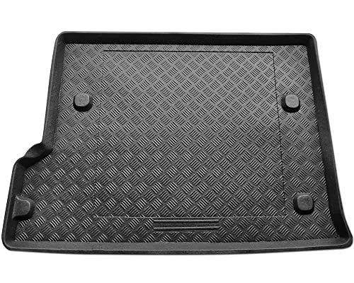 Tapis de Protection Bac de Coffre sur Mesure PVC 3D pour Nissan Patrol GR 1997-2004 5-Portes Longue