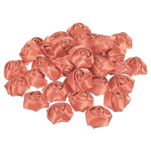 PATIKIL 1.6" Satin Ribbon Roses