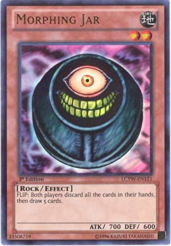 Morphing Jar #2 Collectible YuGiOh Legendary Collection 3 Single Card Super  Rare Morphing Jar 2 LCYW-EN240 - ToyWiz Yugioh Great Leviathan