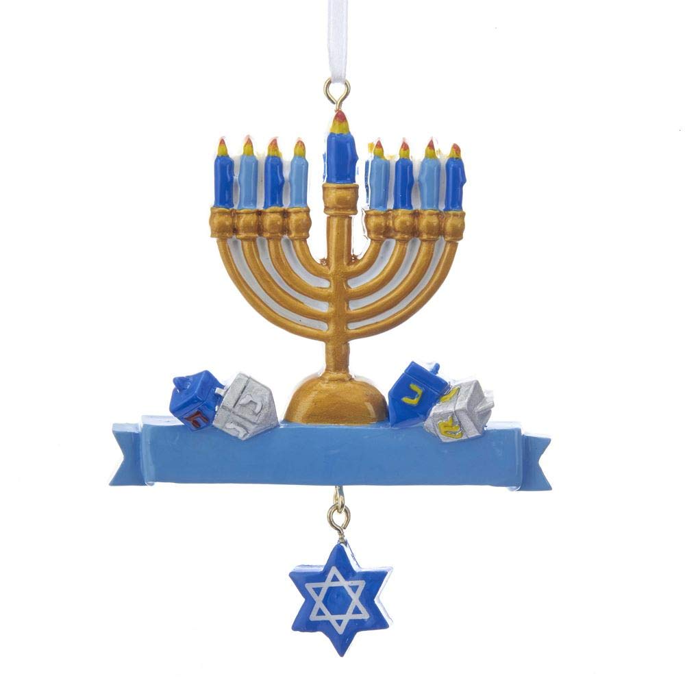 Kurt Adler 4" Resin Hanukkah Ornament