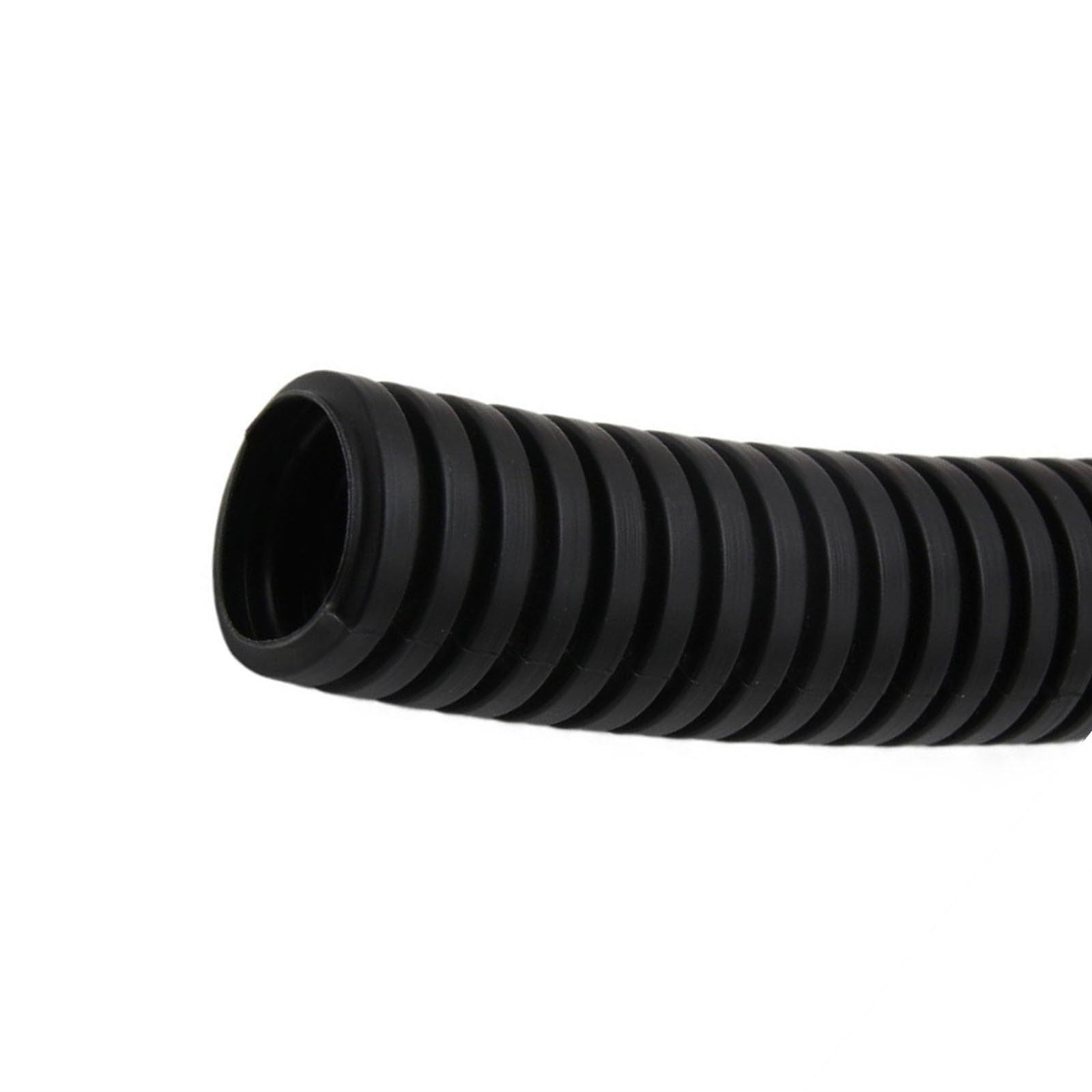 Conducto Flexible para Cables, Tubo de conducto Corrugado PP Negro de 7,5 mm a 34,5 mm(21.2mmx17mmx10meter)
