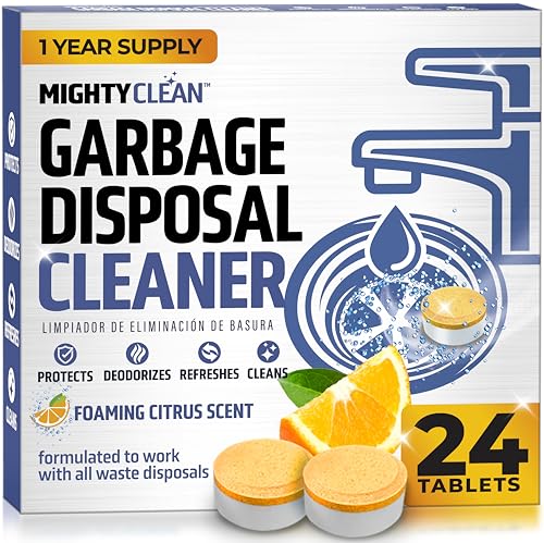 Garbage Disposal Cleaner Tablets 24 Pack