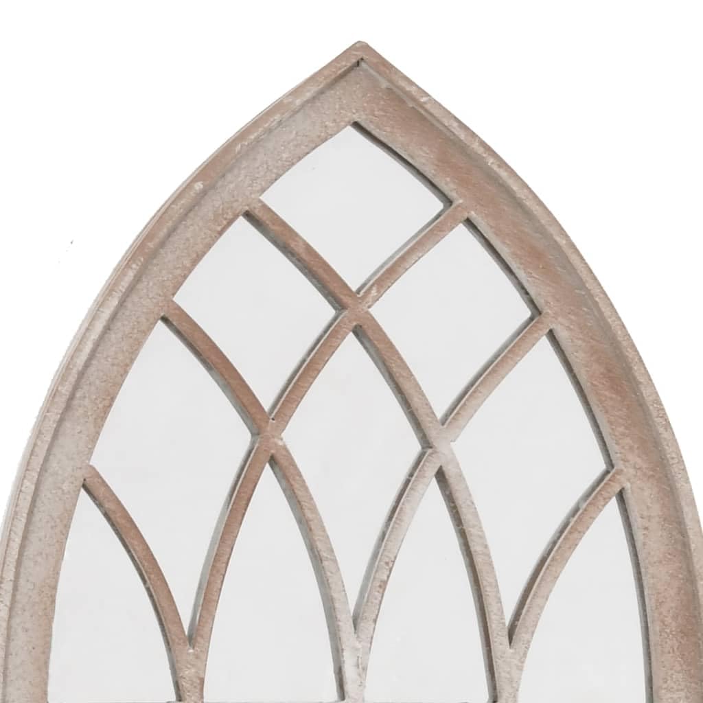 Générique Miroir de Jardin Sable 70x30 cm Fer pour Utilisation extérieure,Miroirs,318363