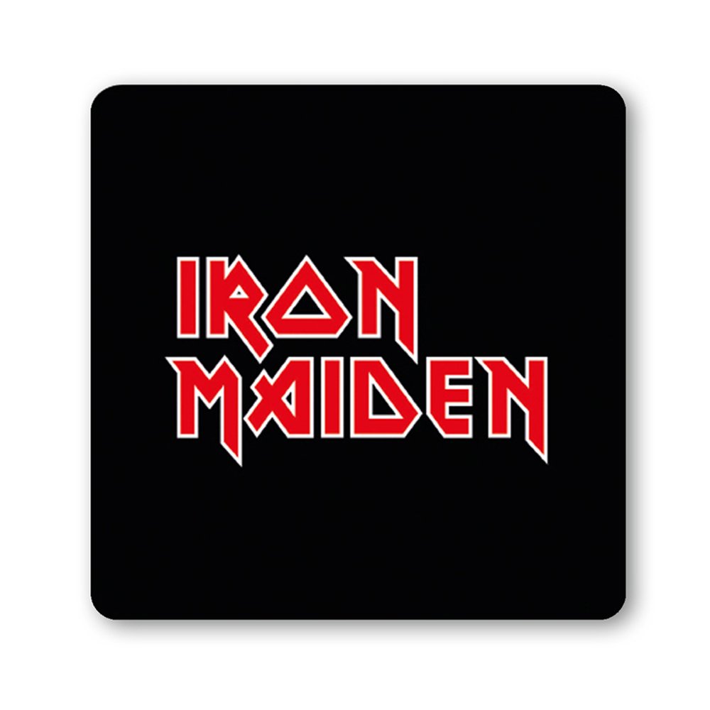 Iron Maiden Logo Coaster