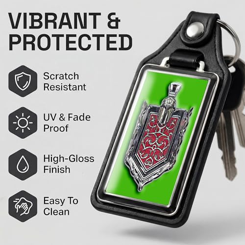 Image of Brotherhood Car Key Chain for Monte Carlo - Classic Models Keychain for Men and Women Gift Key Ring