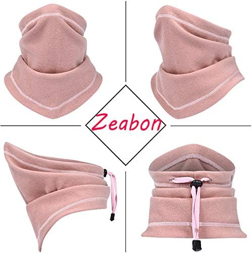 Miniatura 6 de Forro polar de invierno cuello calentador cubierta de la polaina de esquí máscara a prueba de viento bufanda para hombres mujeres