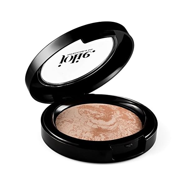 Jolie-Marbleized-Baked-Finishing-Powder-Bronzer-Highlighter-Matte-Bronze Jolie Marbleized Baked Finishing Powder Bronzer, Highlighter (Matte Bronze)