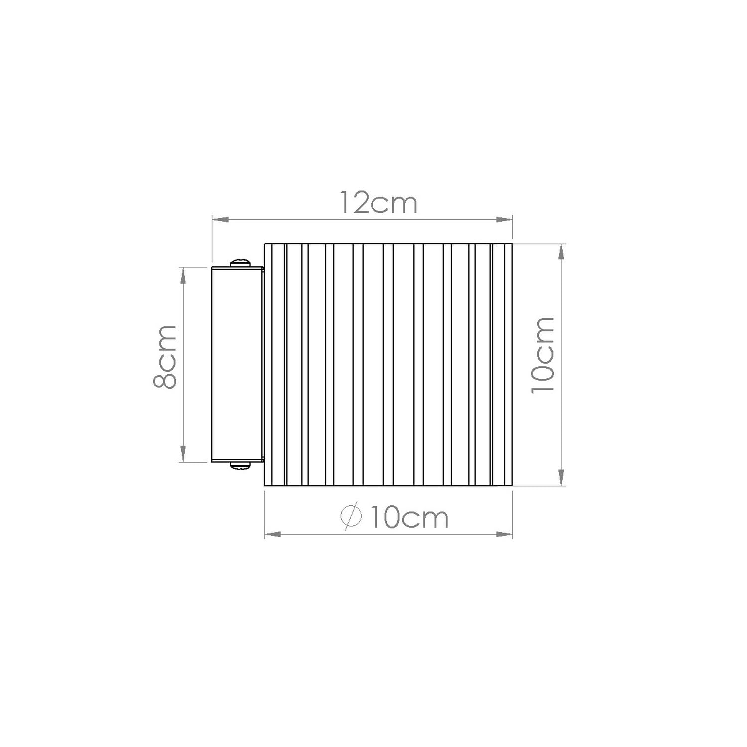 SOLLUX lighting Applique da parete AURA, gialla, G9