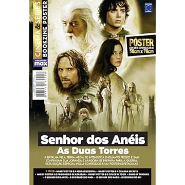 Capa do livro O Senhor dos Anéis - As Duas Torres - Superpôster Cinema e Séries