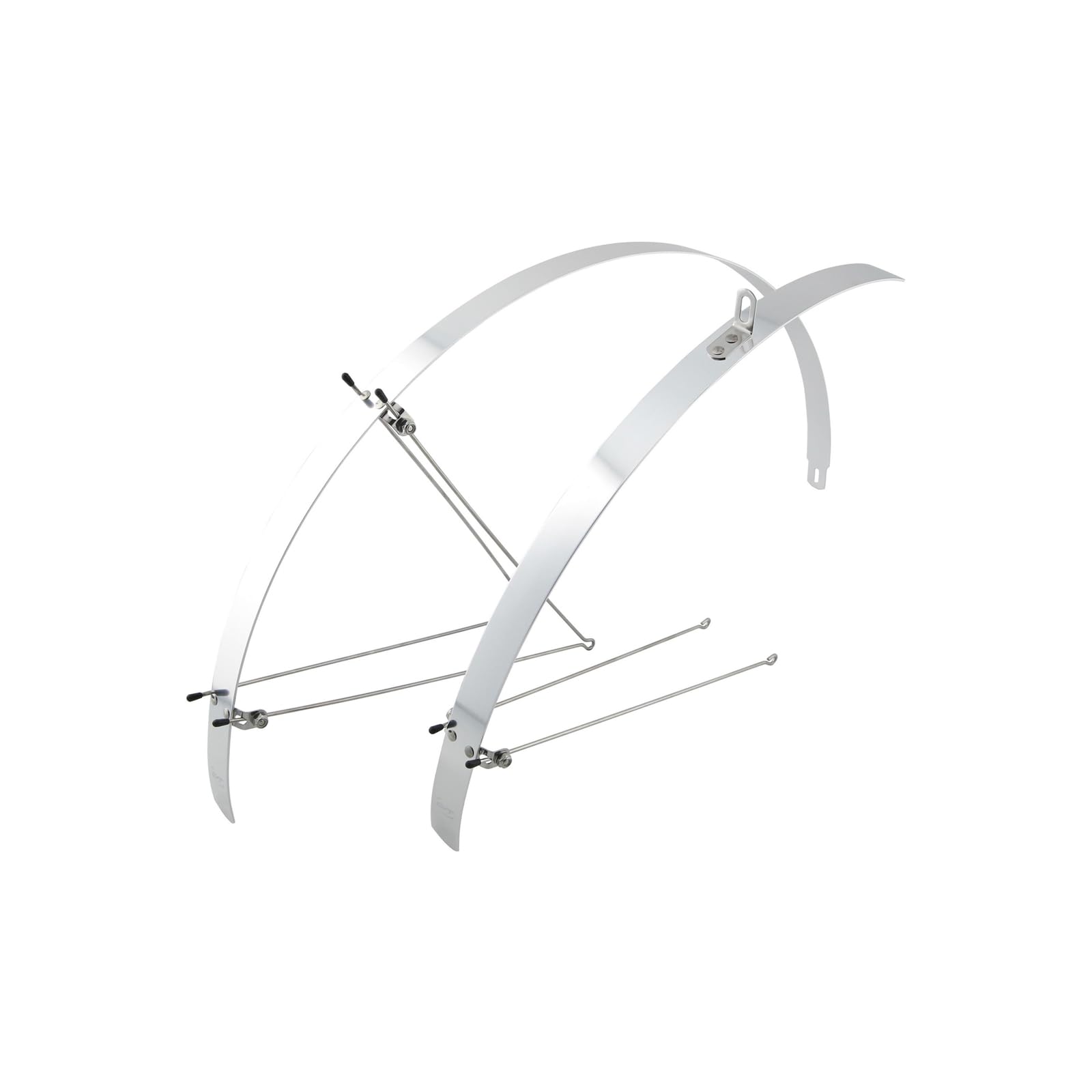 Contec Schutzblech Flat Fender Set 28", 32 mm, silber