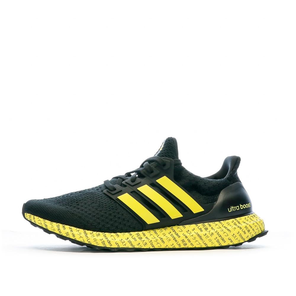 adidas Zapatillas de running negra/amarillo para hombre Ultraboost 5.0