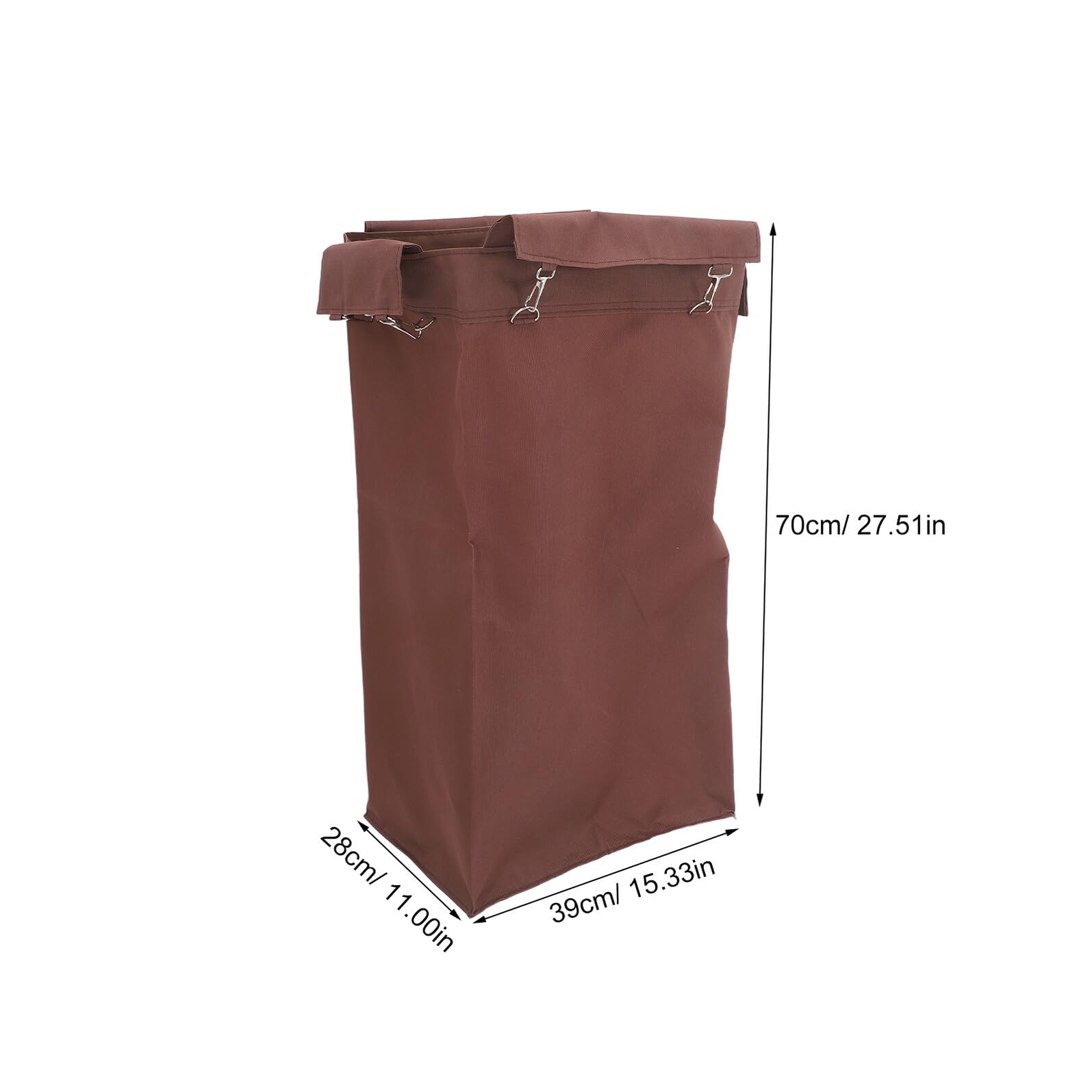 Borsa Riutilizzabile e Portatile per Carrello delle Pulizie Oxford Grande Capacità 70l per Carrelli di Pulizia Domestica e Supermercati