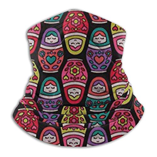Braga Cuello Moto Calentador de Cuello Deporte Calentador Pasamontañas Polar Multifuncional Máscara Russian Nesting Dolls New Hot Style Adult Neck Headwear Headband Magic Scarf Seamless Bandanas Mul