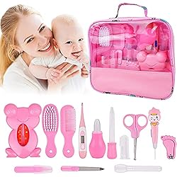 ឈុតថែទាំសុខភាពទារកនិងកូនកំលោះឈុតថែទាំសុខភាពទារកទើបនឹងកើតចំនួន ១៣ ក្នុង ១ ឈុតកូនកំលោះសម្រាប់ក្មេងប្រុសនិងក្មេងស្រីឈុតសុខភាពទារកចល័តជាមួយឈុតក្រចកក្រចកដុសខាត់។ ល, អំណោយផ្កាឈូកទារក