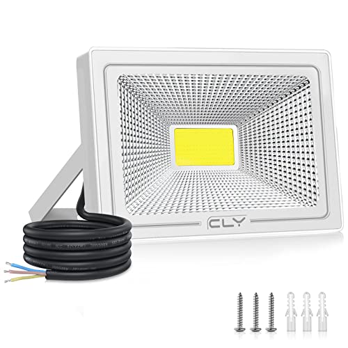 CLY Foco Led Exterior 50w Blanco Frío 6500K LED Foco Proyector Potente Luces Led Exterior 4300LM...