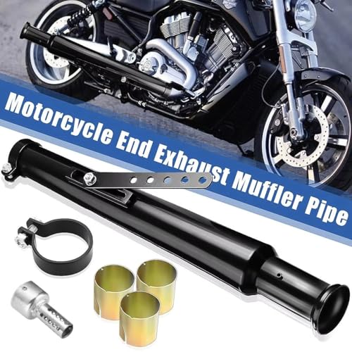 Silencieux arrière échappement de rechange pour customisation de moto vintage - 4