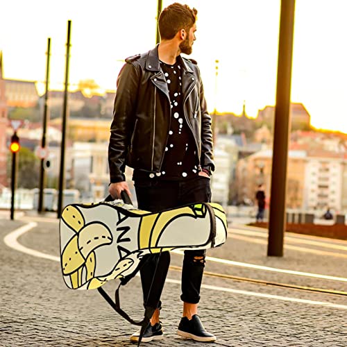 Housse imperméable pour guitare acoustique avec double bandoulière et poche banane, Multicolore 01., 42.9×16.9×4.7 in… - Les Beatles, Paul McCartney, John Lennon, RIngo Starr, George Harrison Housse imperméable pour guitare acoustique avec double bandoulière et poche banane, Multicolore 01., 42.9x16.9x4.7 in… – Image 7