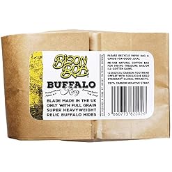 Sangle de guitare en cuir de Buffle – Buffalo King de Bison Boa – Lame Fabriqué au Royaume-Uni à partir de 100% de cuir… - Les Beatles, Paul McCartney, John Lennon, RIngo Starr, George Harrison Sangle de guitare en cuir de Buffle - Buffalo King de Bison Boa - Lame Fabriqué au Royaume-Uni à partir de 100% de cuir… – Image 5