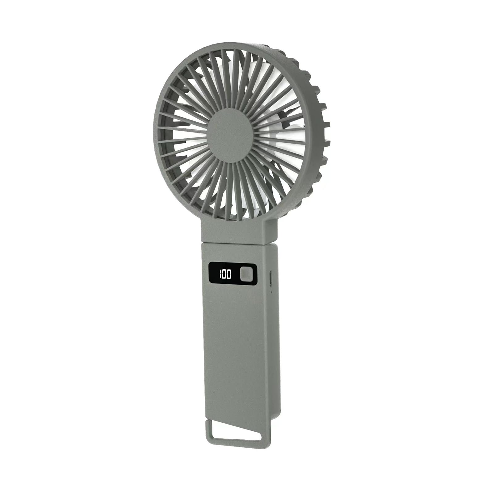 Ventilador de mano USB recargable y plegable para aliviar el calor del viaje
