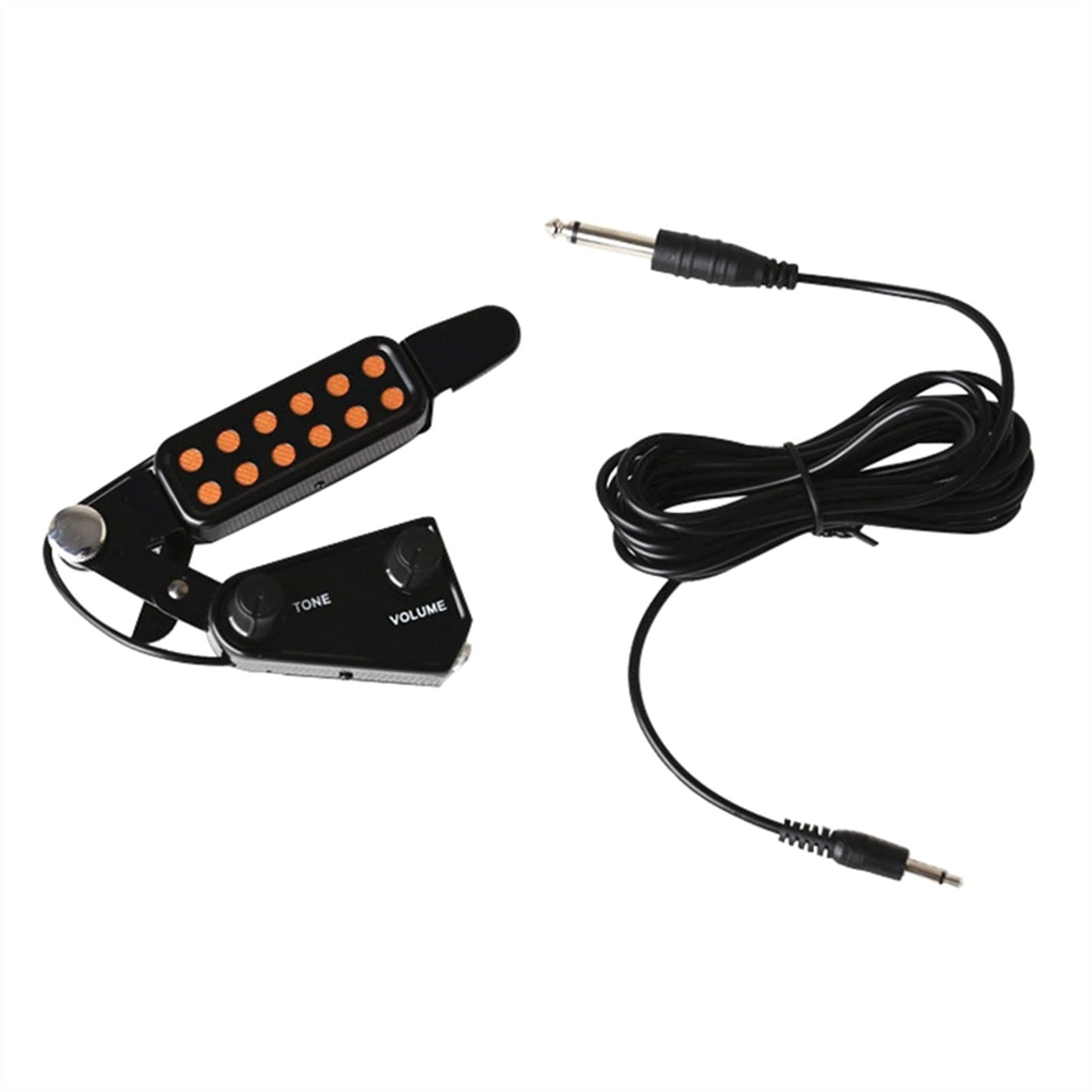 Trasduttore Magnetico Pickup per Chitarra A 12 Fori con Controller del Volume del Tono per Chitarra Acustica/elettrica