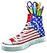 Ravensburger Sneaker American Style - 112 Piece 3D Jigsaw Puzzle | Precision Fit for Kids and Adults | Easy Click Technology | Durable Display Piece | Over 130 Years of Quality