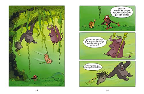 Grunon recien exprimido / Grumpy Monkey. Freshly Squeezed: A Graphic Novel Chapter Book (Grunon) (Spanish Edition) - Image 4