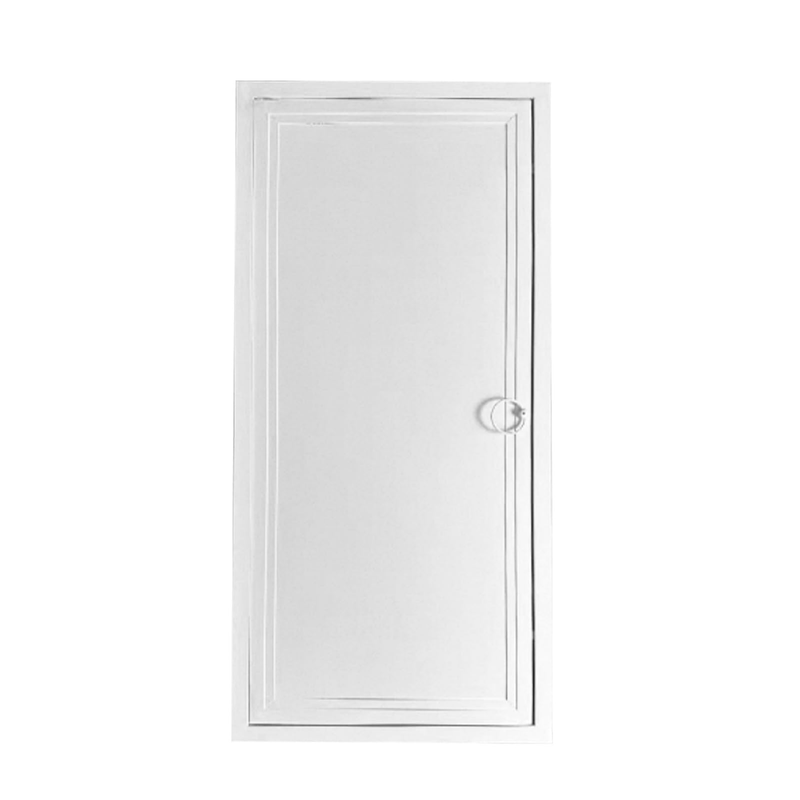 Trappe d'inspection aluminium blanche anti-poussière pour plafond de bain
