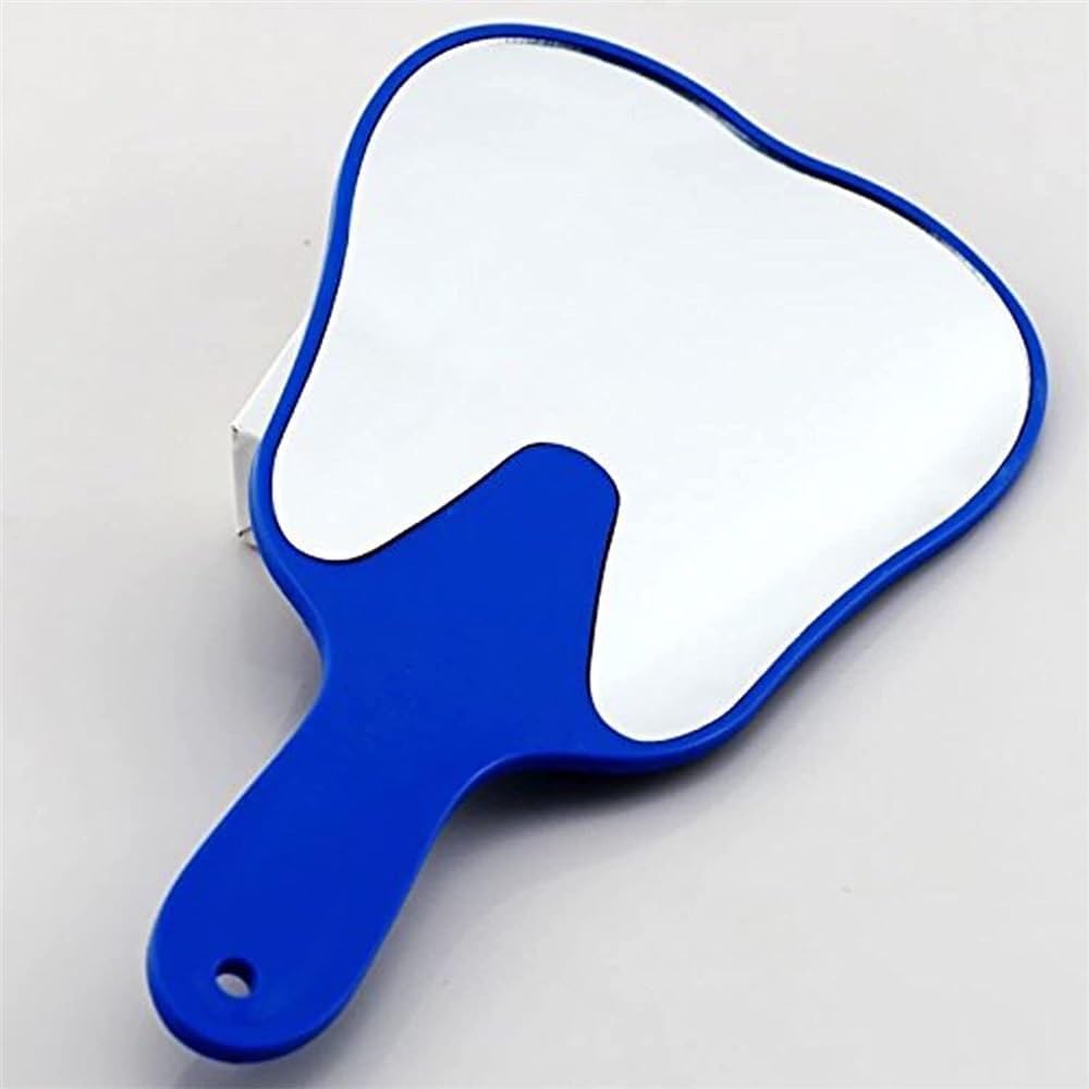 Specchietti in Plastica A Forma di Dente, Specchio Palmare Dentale con Maniglia, Decorazioni per Studi Dentistici con Un Foro per Il Barbiere del Salone della Clinica Orale