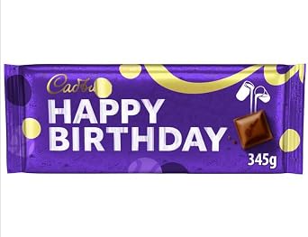 Dairy Milk Happy Birthday Chocolate Bar 345g