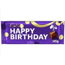 Dairy Milk Happy Birthday Chocolate Bar 345g