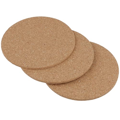 Sous Verre Rond en Liège Absorbant 10 cm Lot de 80 Pièces - 6