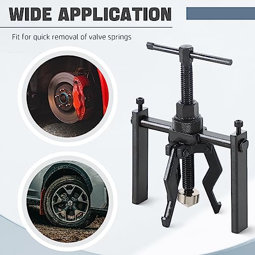 Dasbet 3 Jaw Pilot Bearing Puller, Heavy Duty Pullers Set Bushing Gear Extractor Wheel Bearing Puller Automotive Machine Tool Kit For Car Suv #TOP5