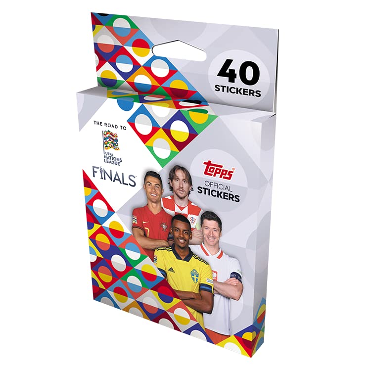 ToppsRoad to UEFA Nations League Finals, Football Sticker Collection 2022 - Deck Box