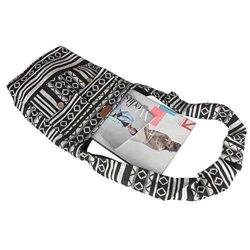 Image of SUVASANA Large Sling Shoulder Bag for Men Women Casual Comfortable Everyday Purse Travel Women's Cross-body Bags