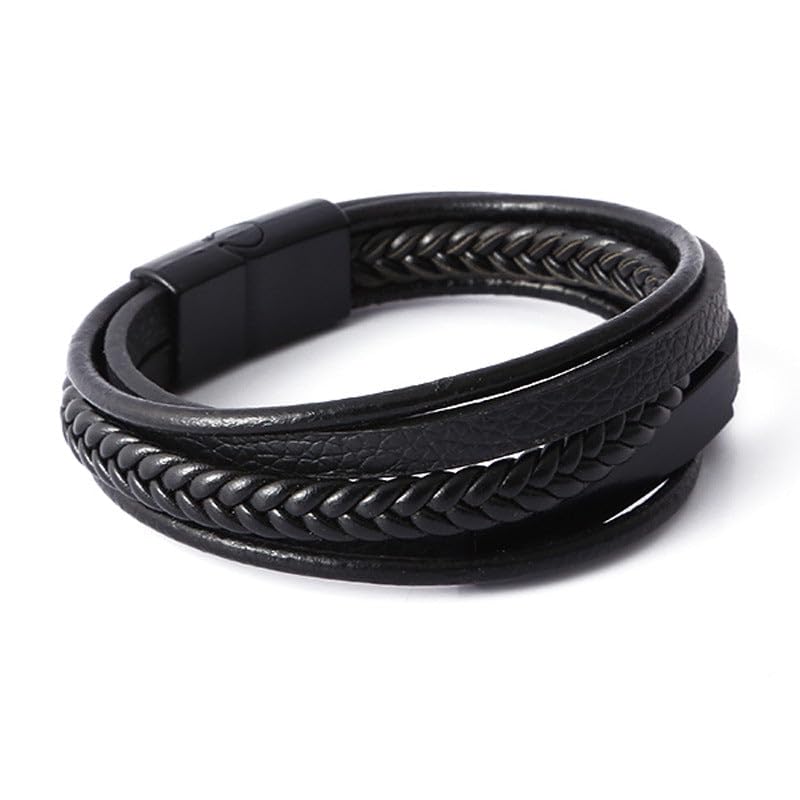 Image of Salty Alpha Anti Tarnish Bracelet for Men | Hand Bands for Boys | Wrist Bracelets for Man | Fashion Jewellery Accessories | Stylish Minimal Jewelry | Gift for Marriage, Birthday, Anniversary