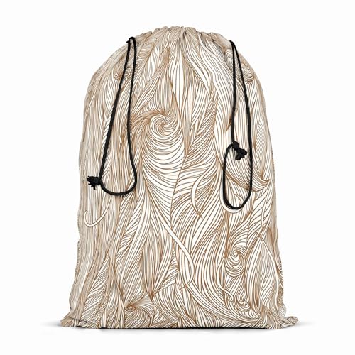 Image of ArtzFolio Background Waves D1 | Reusable Sack Bag | Bag for Gym, Storage, Vegetable & Travel