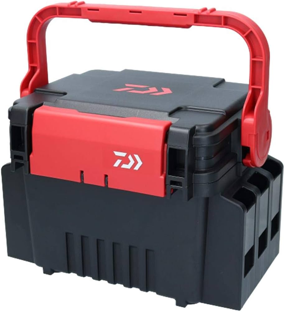 Amazon | ダイワ(DAIWA) タックルボックス TB3000 ブラック/レッド