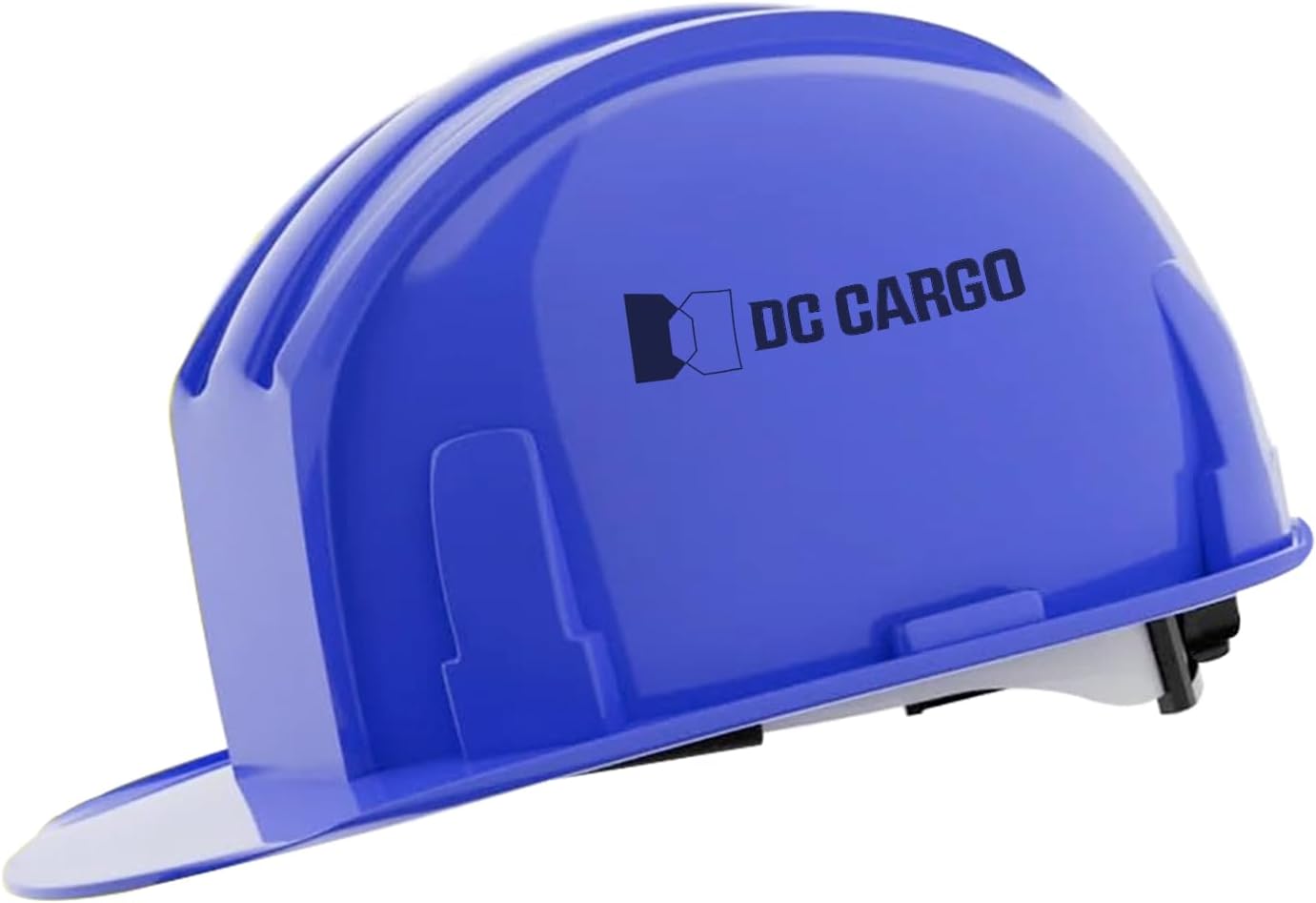 ‎DC Cargo Mall Suspension Hard Hat, Construction Helmet for Safety, Ratchet Cap Style with Self Adjusting Crown Straps One Size fits All - Lightweight