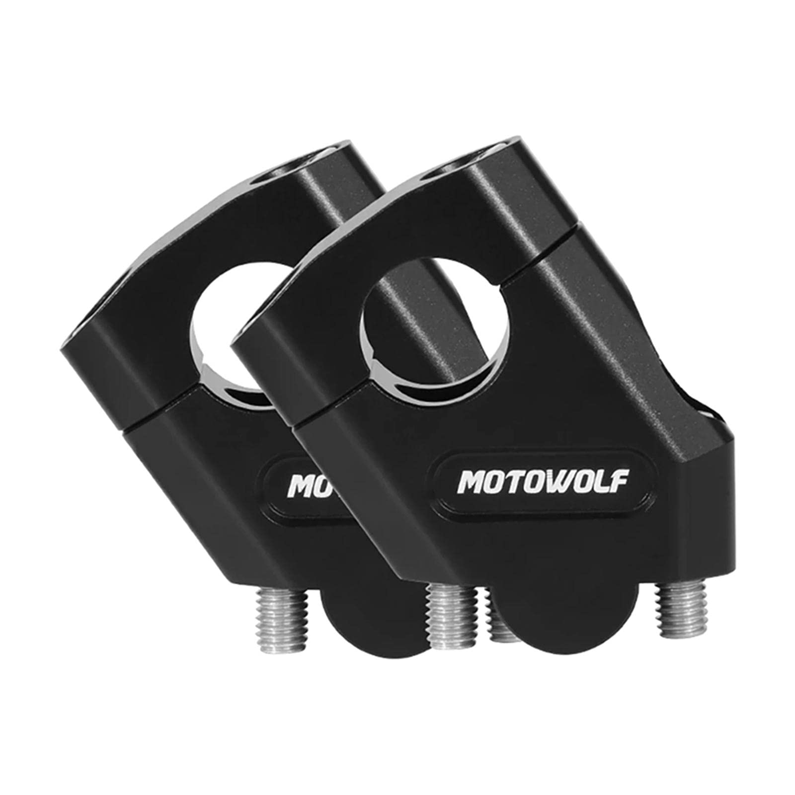 VELURA Universal Motorcycle Aluminum Handle Bar Riser Bar Mount Bracket Black 28mm|1 Pair Handlebar Riser Bar Mount (Right + Left)| Other Handlebars & Levers| Parts & Accessories | Motors-picture-29